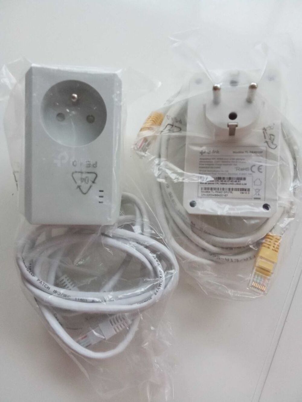2x+adaptateur+CPL Photos/Video/TV