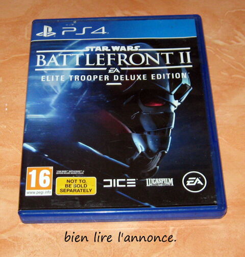 PS4--jeu video--battlefront II star wars. 10 Wattrelos (59)