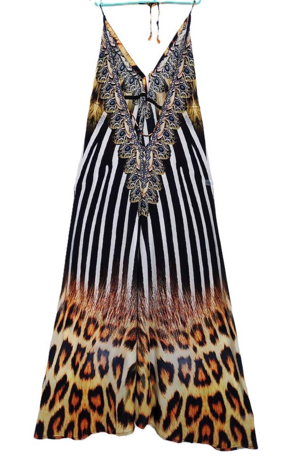 sublime robe longue dos nu marque MATVILA LUXURY italie Vêtements