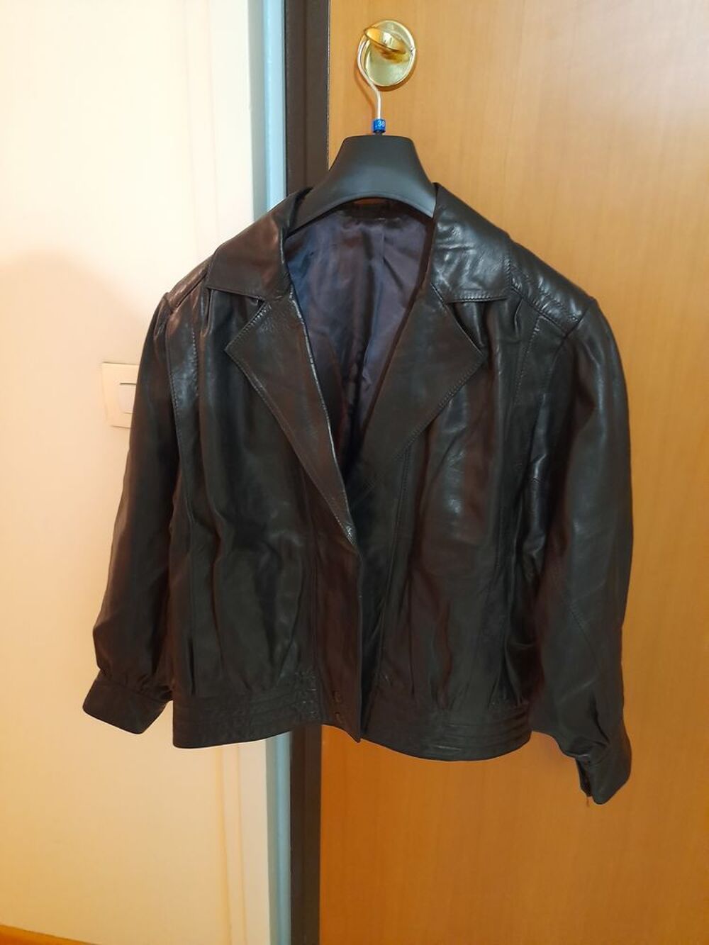VESTE CUIR Vêtements