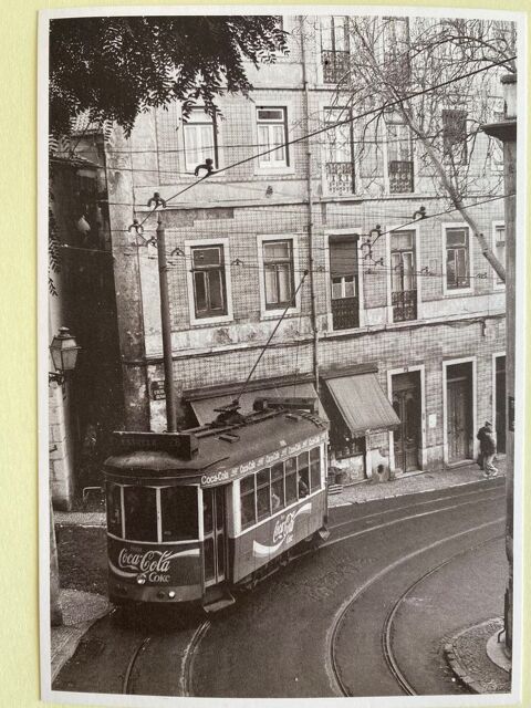 Tramway N� 28 carte postale Lisbonne Portugal Noir et Blanc 3 Jou�-l�s-Tours (37)