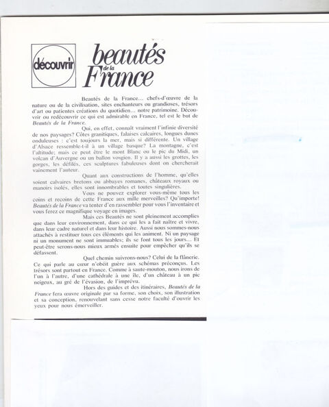 REF 579 / Beauts de la France    collection de 78 hebdo 0 Lunel (34)