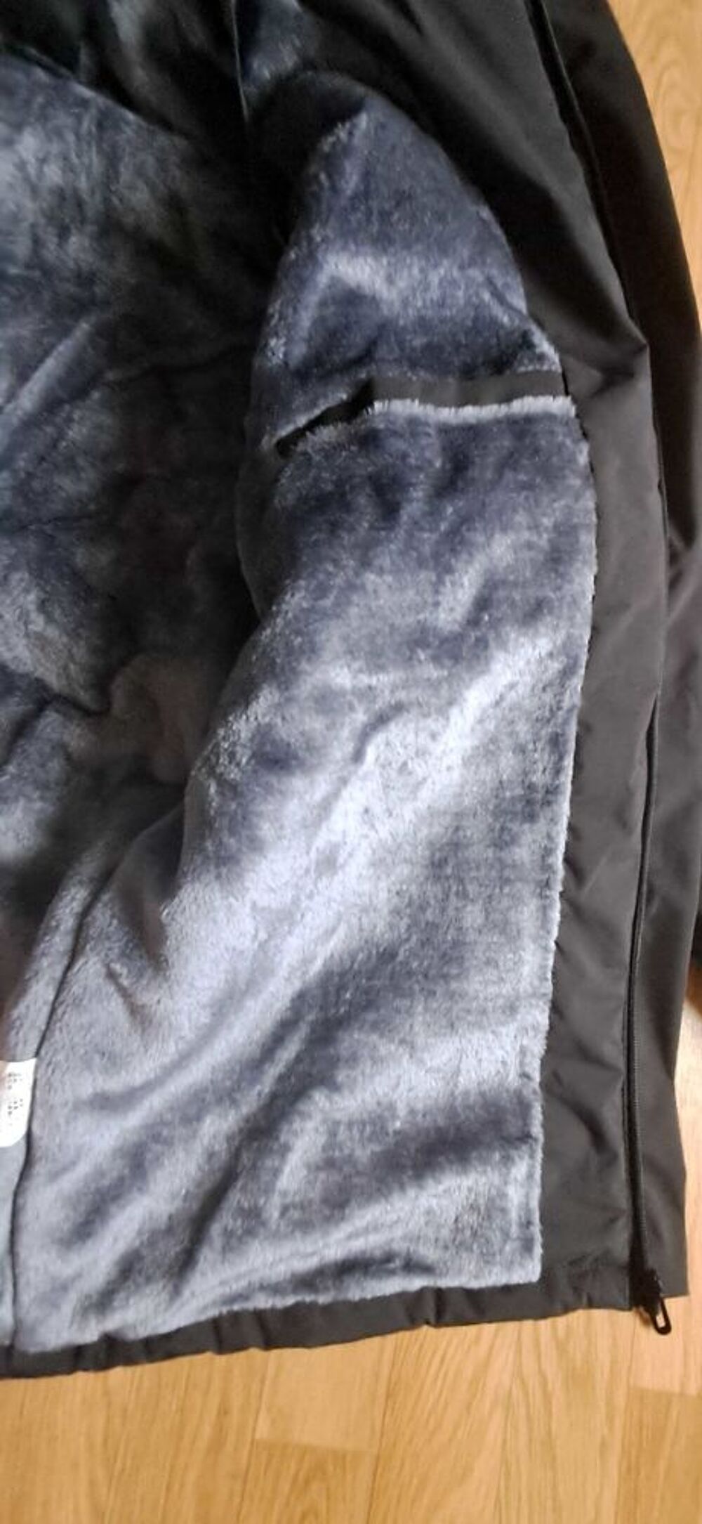 blouson noir H/F d'hiver Vêtements