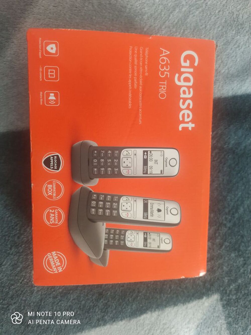 t&eacute;l&eacute;phone fixe neuf jamais ouvert Téléphones et tablettes