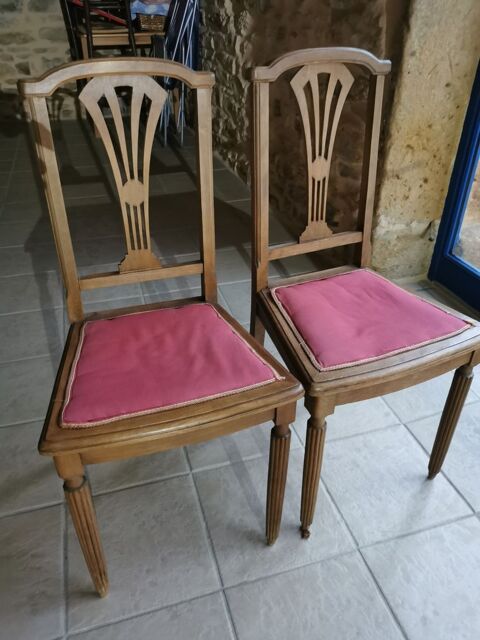 Chaise dossier Lyre Harpe Saint-Germain-sur-l'Arbresle (69)