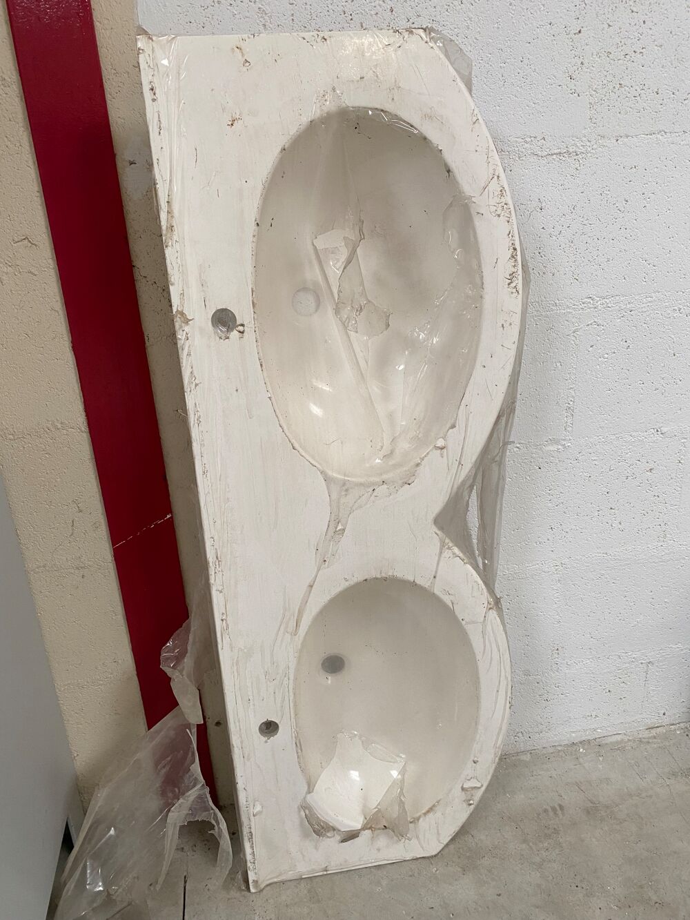 Plan vasque double Bricolage