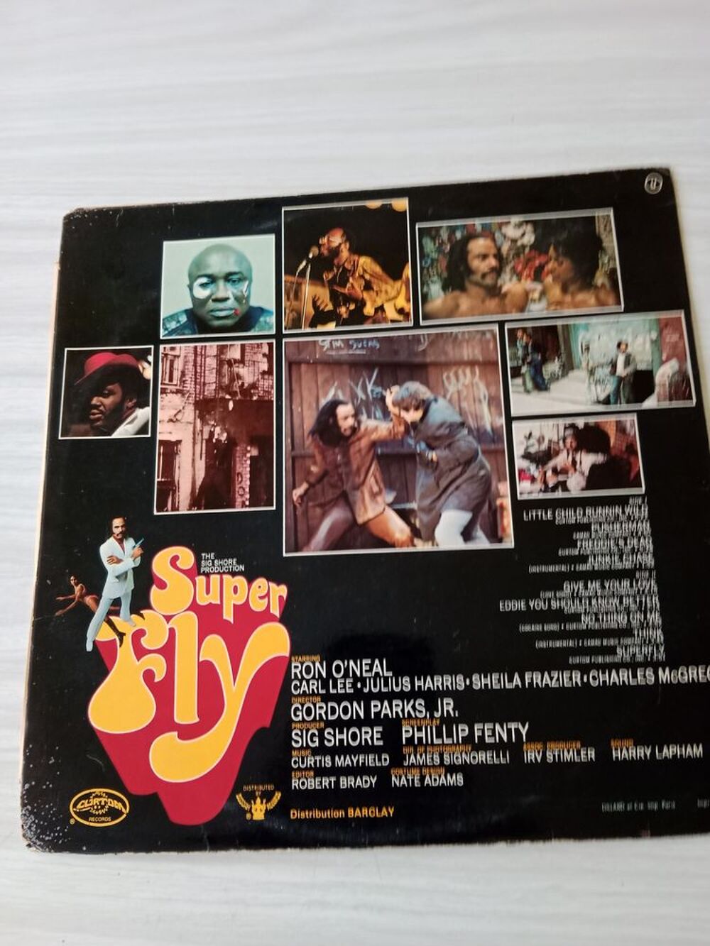 33 Tours CURTIS MAYFIELD Super Fly CD et vinyles