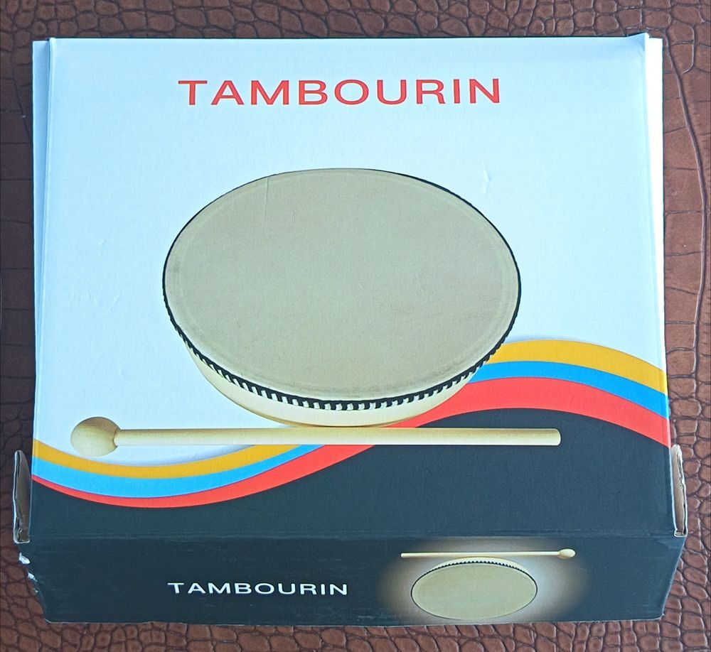 Mini sac &agrave; dos ,tambourine,doudou l'ensemble neuf Maroquinerie
