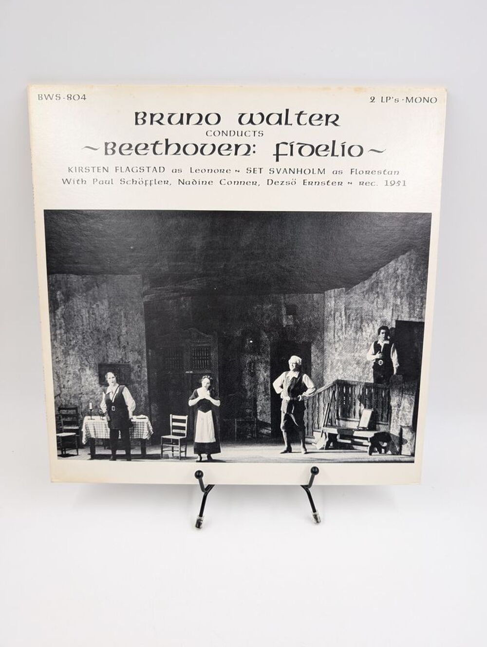 Vinyle 33 tours Bruno Walter conducts Beethoven : Fidelio CD et vinyles