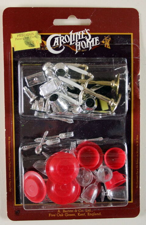 Vaisselle de maison de poup�e LUNDBY -  CAROLINE HOME 20 Issy-les-Moulineaux (92)