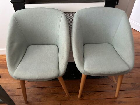 2 Fauteuils verts Jimi La Redoute 60 Paris 15 (75)