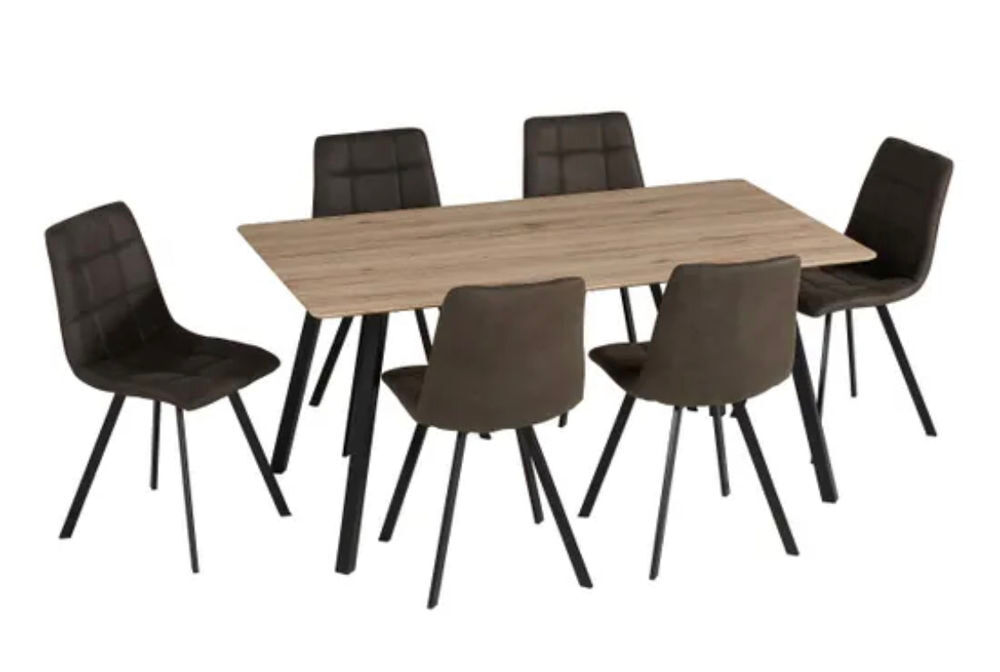 Ensemble table 6 chaises Meubles