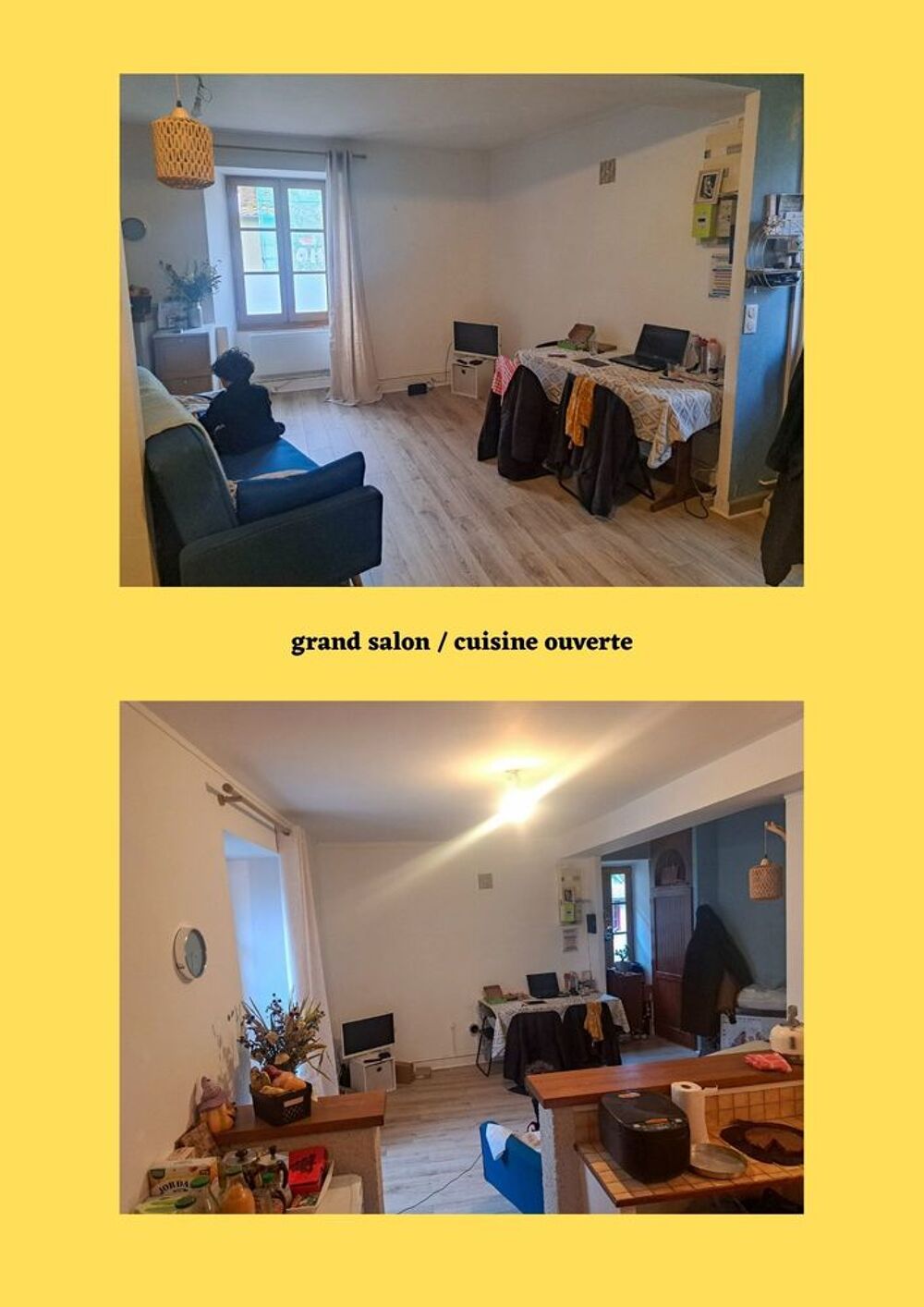 Location Appartement grand appartement 81m2 - 3 pièces Saint-benoît-du-sault