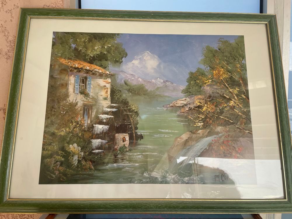 TABLEAU VITR&Eacute; Décoration