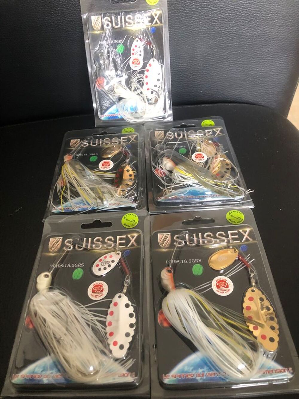 mat&eacute;riel de p&egrave;che spinner suissex Sports