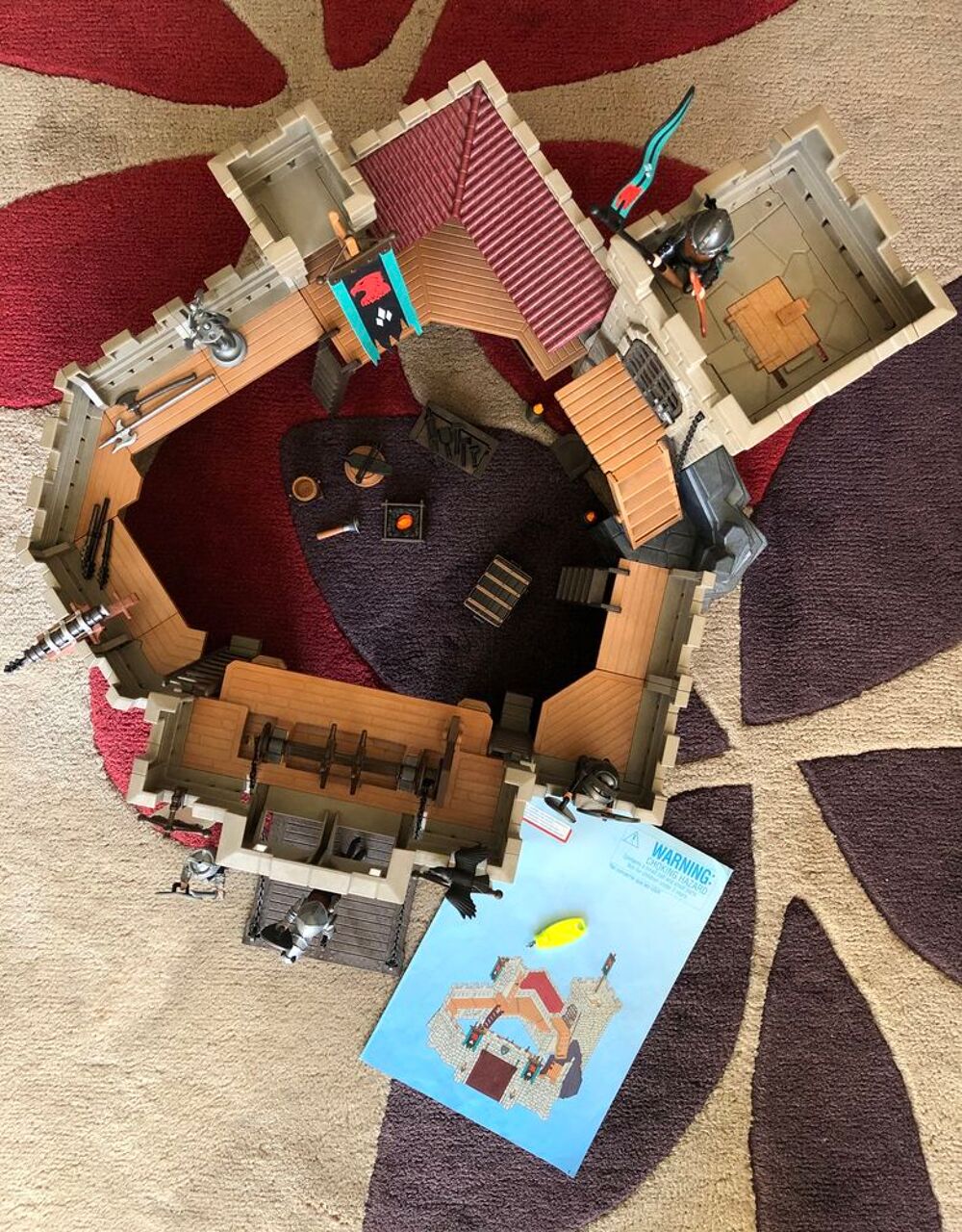 Playmobil - Forteresse des chevaliers du Faucon - 4866 Jeux / jouets