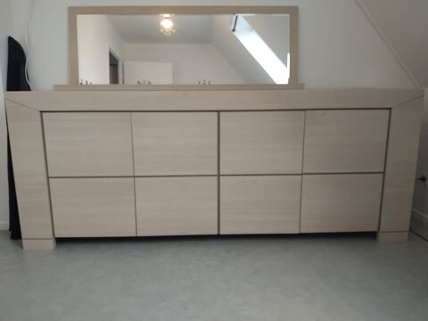 Enfilade  ,(meuble-bas)+ miroir assorti ? Tr�s bon �tat 
300 Noyelles-sur-Mer (80)
