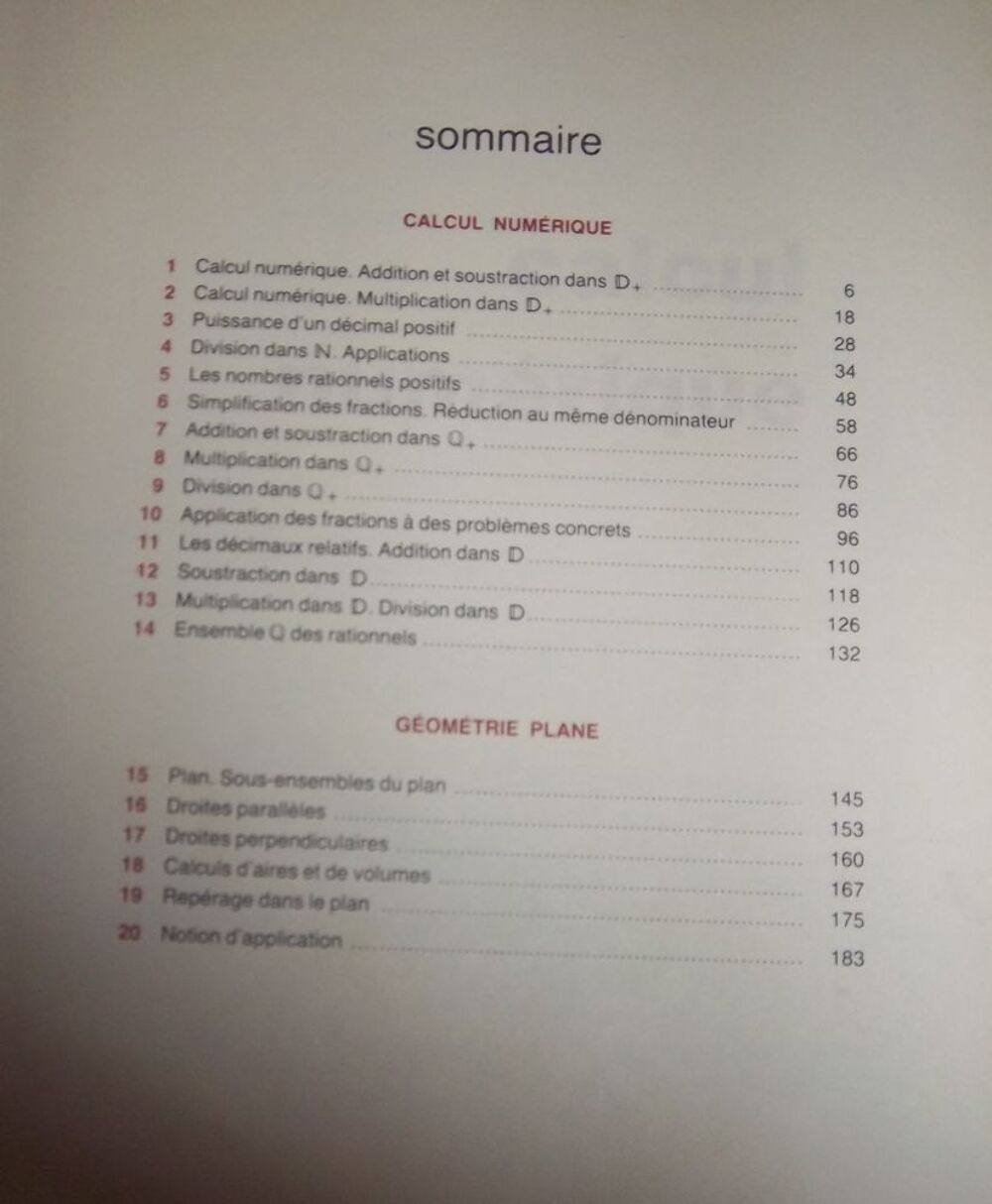 Math&eacute;matiques 4 et 3 &egrave;me pr&eacute;paratoire CAP commerciaux Livres et BD