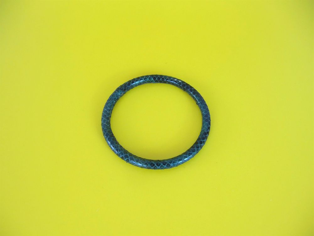 Bracelet en L&eacute;zard Vert Fonc&eacute;- Neuf Bijoux et montres