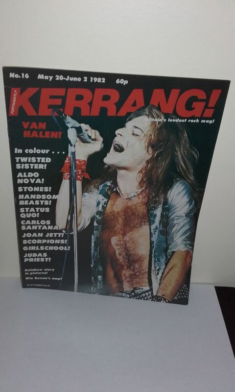 Kerrang N�16 - May 20 1982 (UK Magazine) avec Van Halen 50 Angers (49)