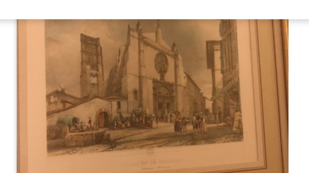 3 Gravures toulousaines Décoration