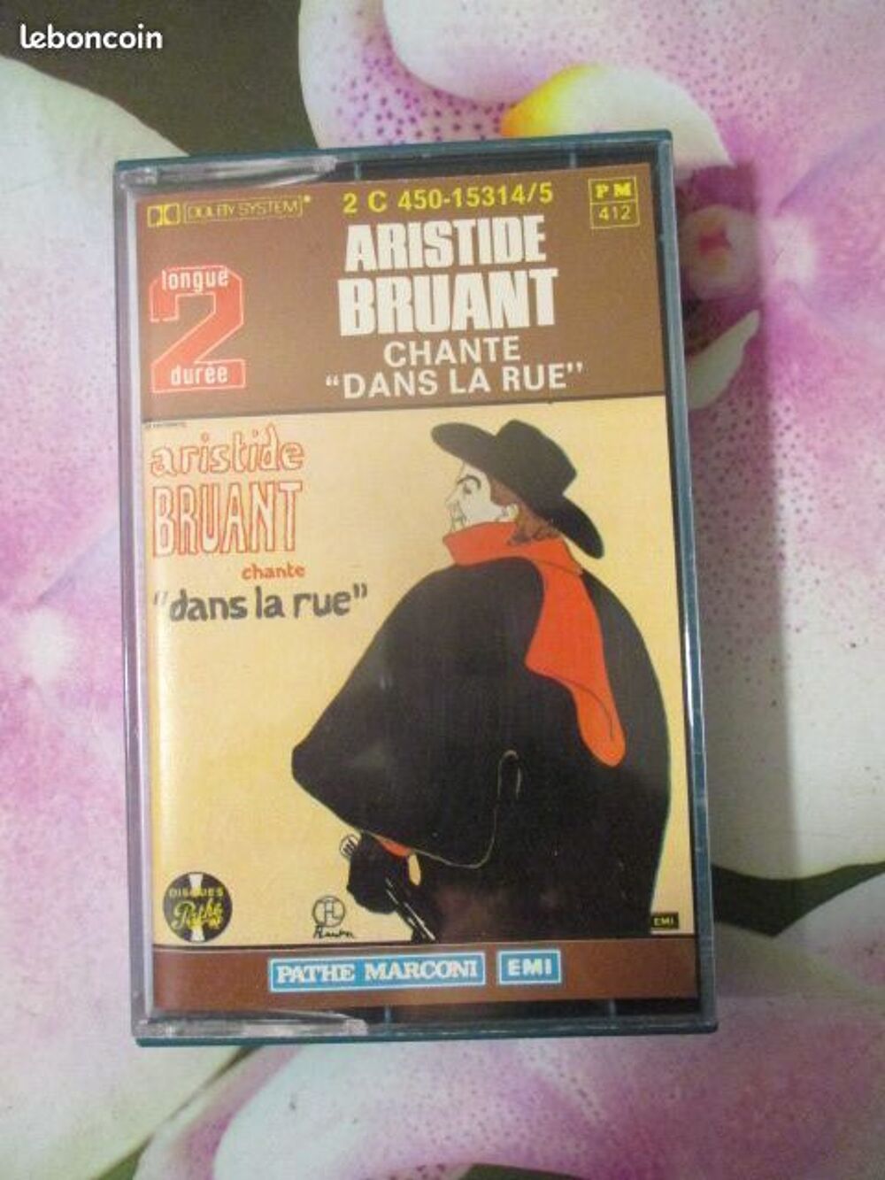 Cassette audio Aristide Bruant CD et vinyles