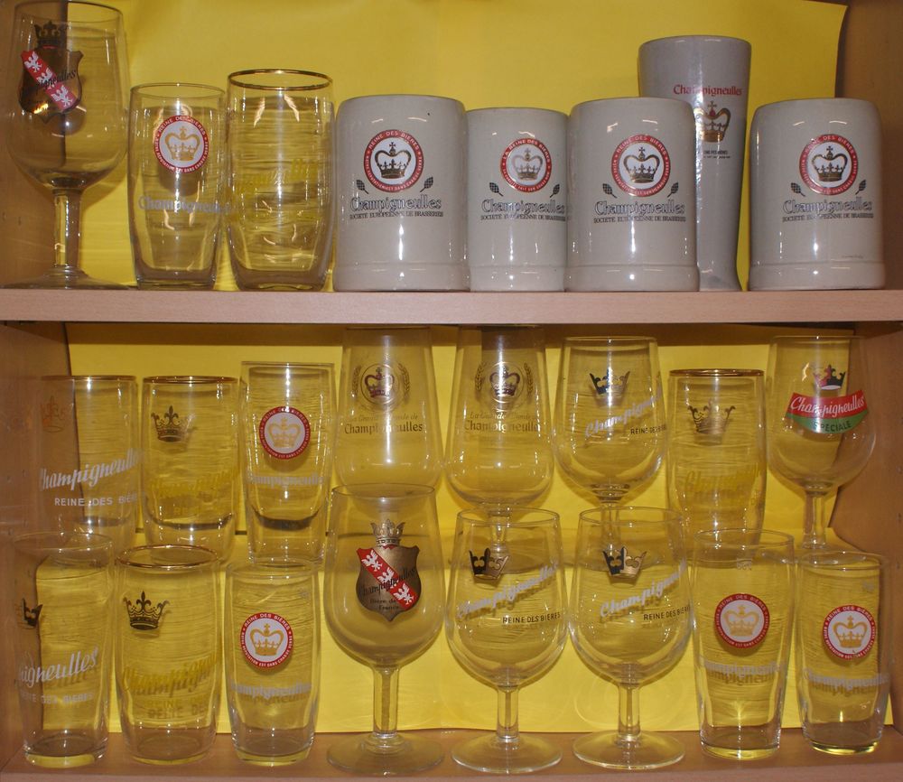 verres et chopes CHAMPIGNEULLES 