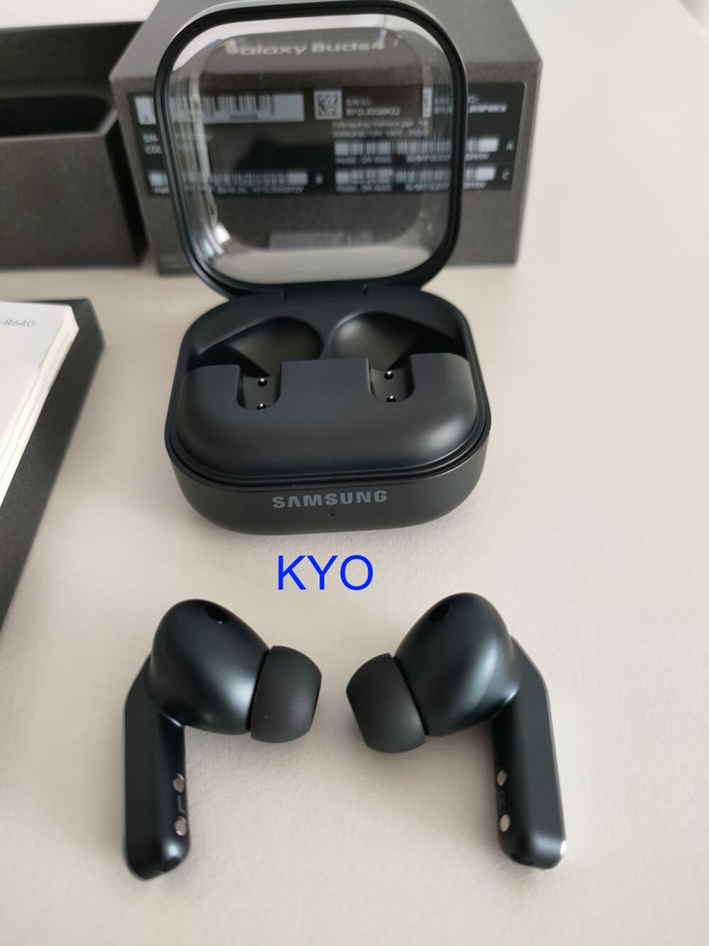 SAMSUNG Galaxy Buds4 Pro, oreillettes Bluetooth noir Black Audio et hifi