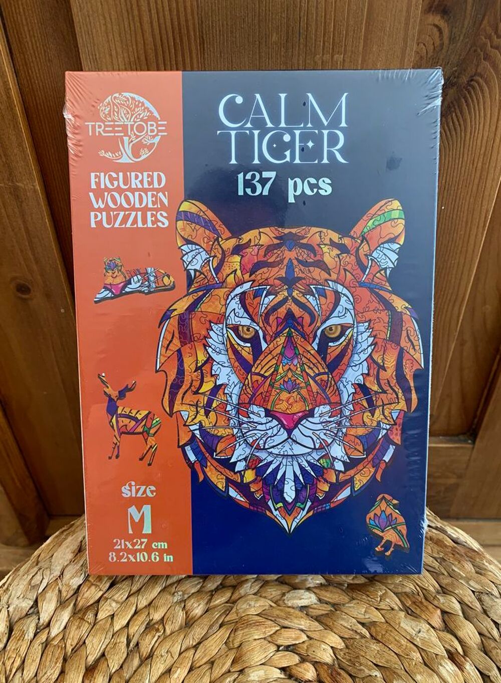 PUZZLE TIGRE &quot;CALM TIGER&quot; - Neuf sous blister - 137 Pi&egrave;ces Jeux / jouets