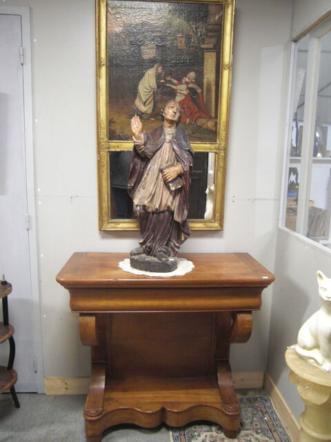 Console en bois ancienne 330 Ch�teau-l'�v�que (24)