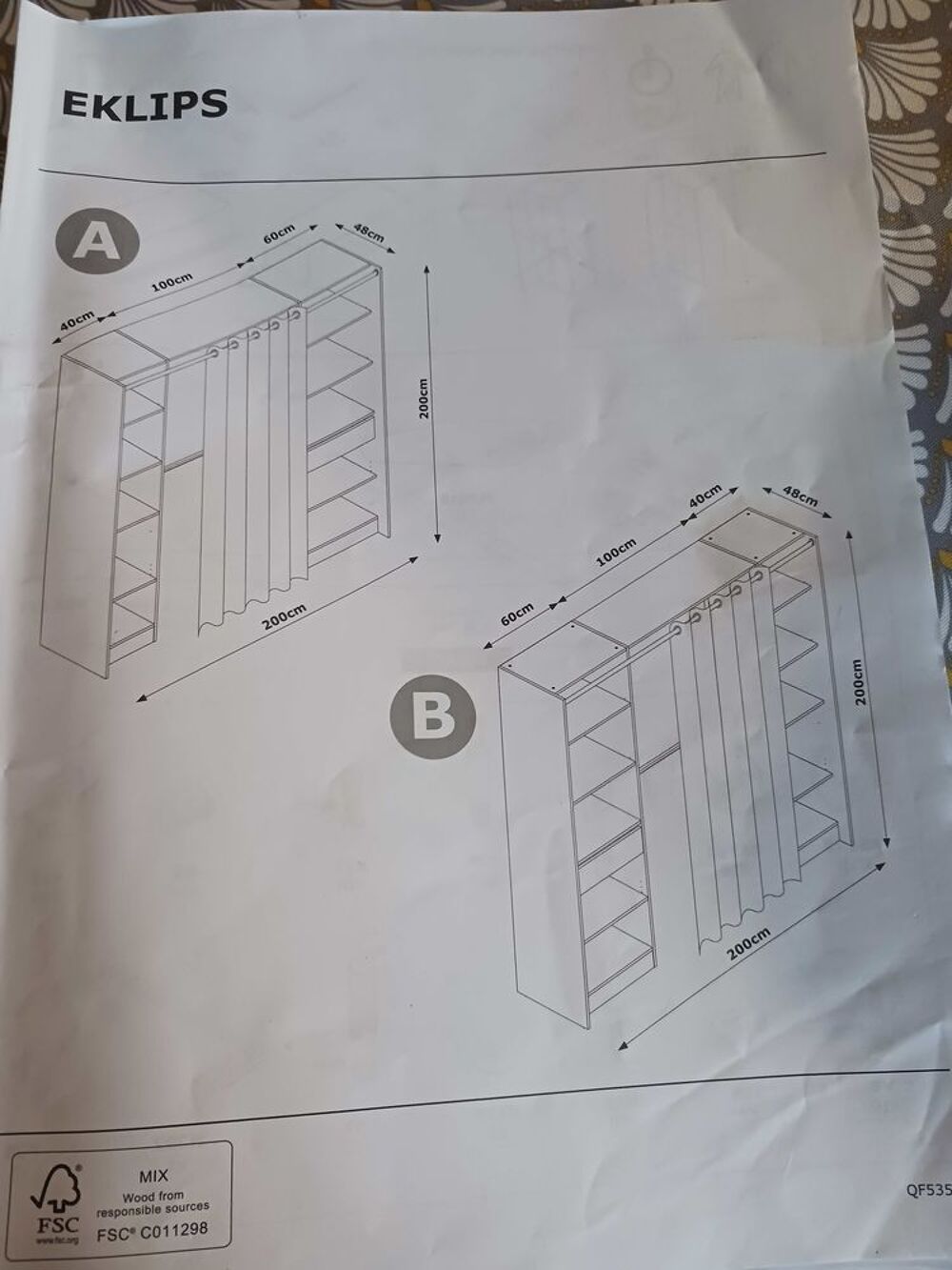 Dressing blanc Meubles