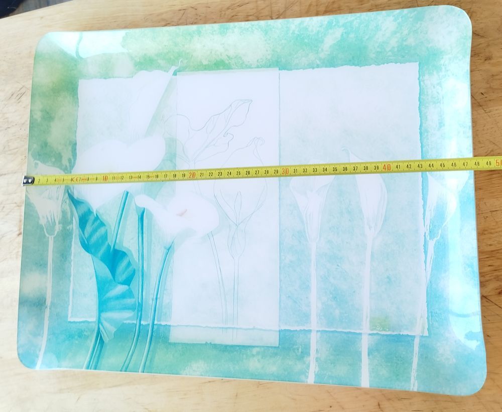 Plateau plastique effet laqu&eacute; Cuisine