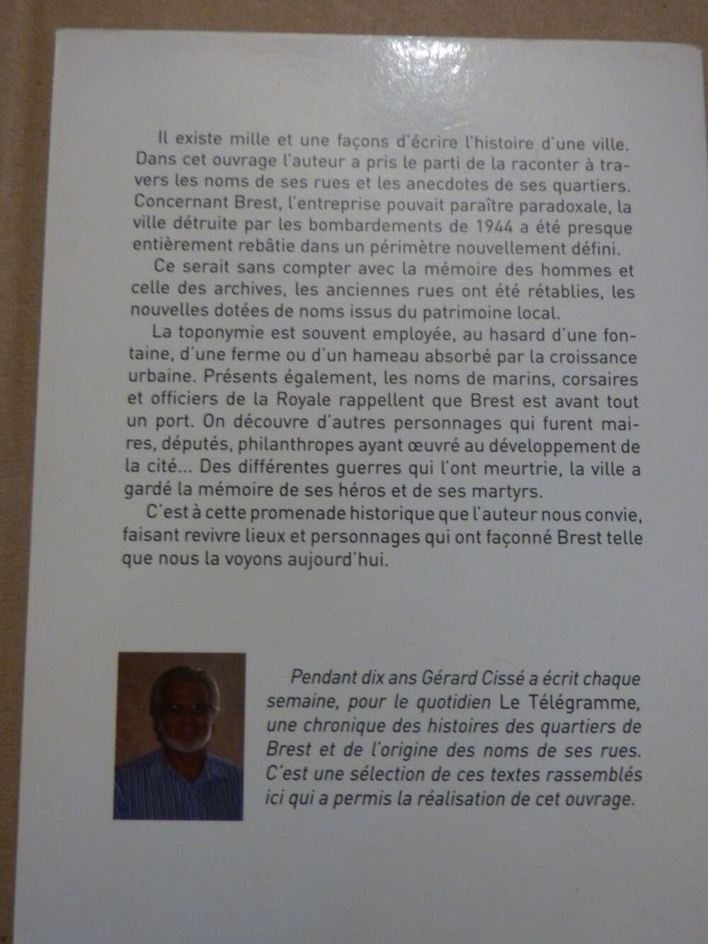 BREST AU COIN DES RUES Livres et BD