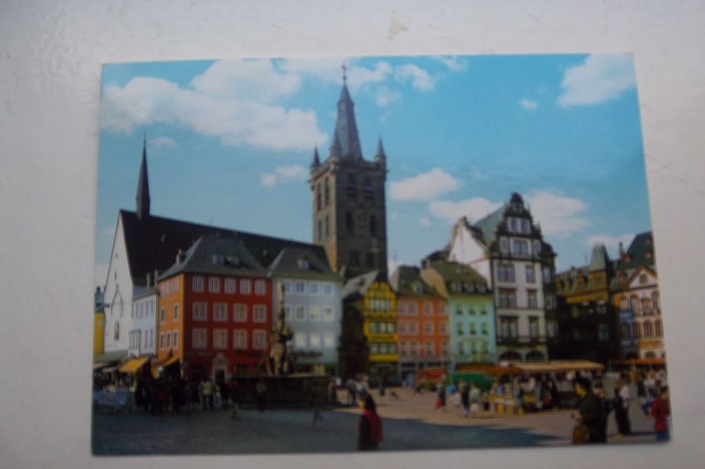 Carte postale Treves Trier marche St.Gangolf 