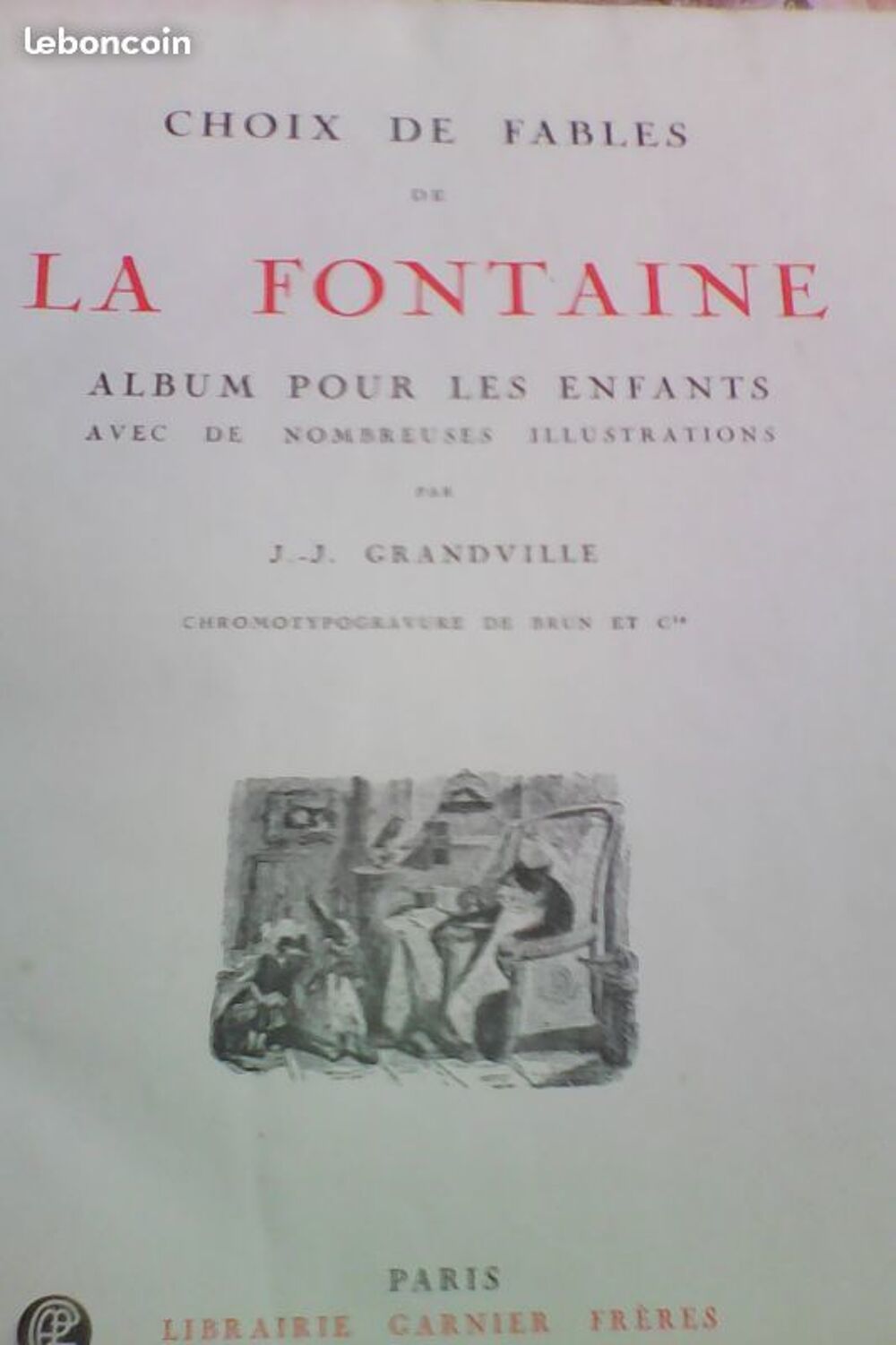 les fables da la fontaine Livres et BD