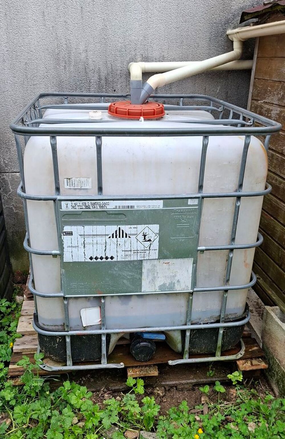 R&eacute;cup&eacute;rateur d'eau de pluie 
Jardin