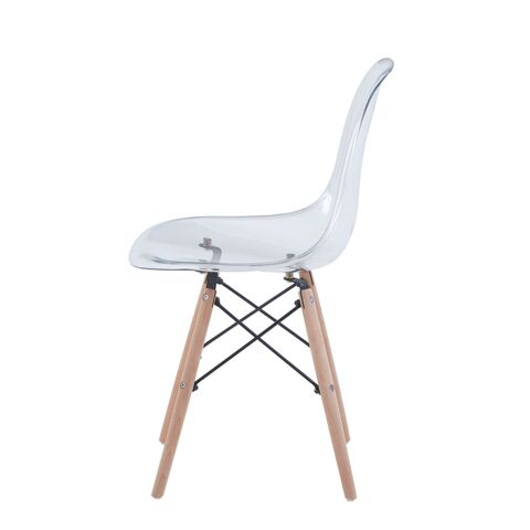 Lot de 6 Chaise Transparente en Polycarbonate avec Pieds ht 300 Saint-Mandrier-sur-Mer (83)