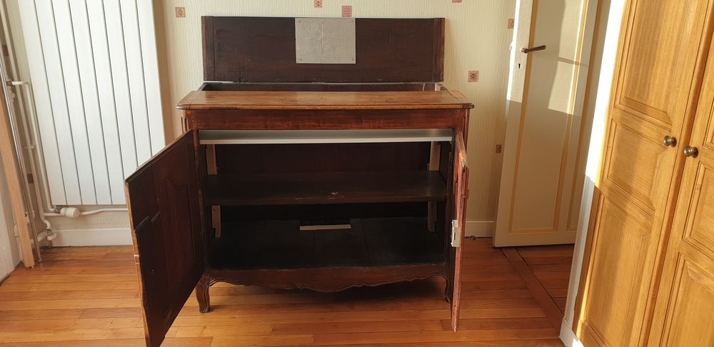 Meuble Ancien P&eacute;trin transform&eacute; en meuble t&eacute;l&eacute;vision Meubles