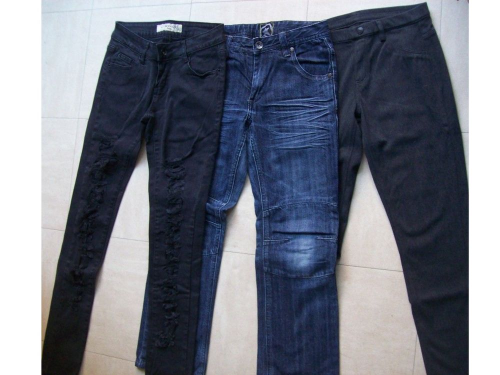 3 pantalons - 1 gilet - 36 - zoe Vêtements