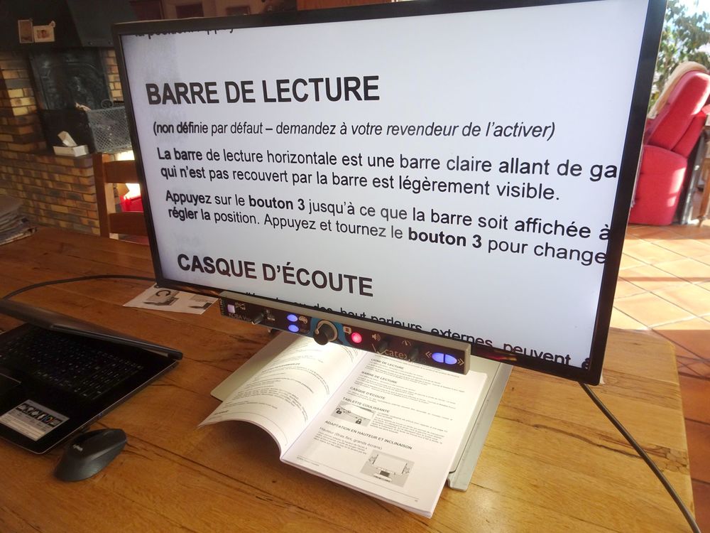 T&eacute;l&eacute;-agrandisseur Koba Vision VOCATEX3 Matériel informatique