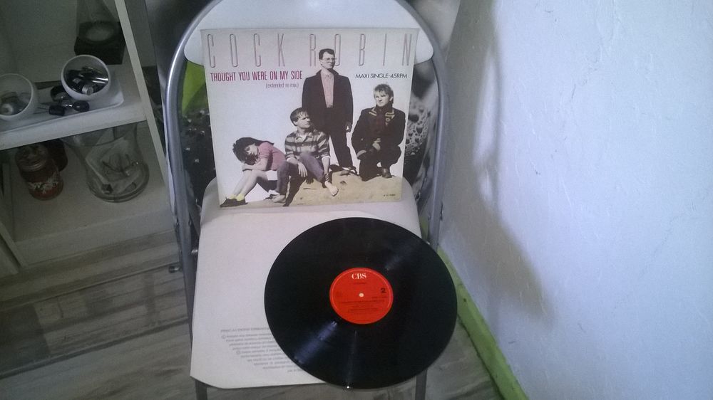 Vinyle Cock Robin
Thought You Were On My Side
Maxi 45T
198
CD et vinyles