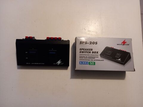 S�l�cteur enceintes 2 X 4-8 ohms
Mod�le SPS - 20S
MONACOR 50 Villefranche-sur-Sa�ne (69)