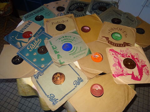 disques anciens 78 t, d:25cm. pour collectionneur 60 Trmuson (22)