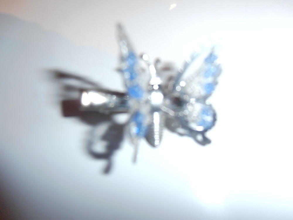 2 pinces cheveux papillons (25) Bijoux et montres