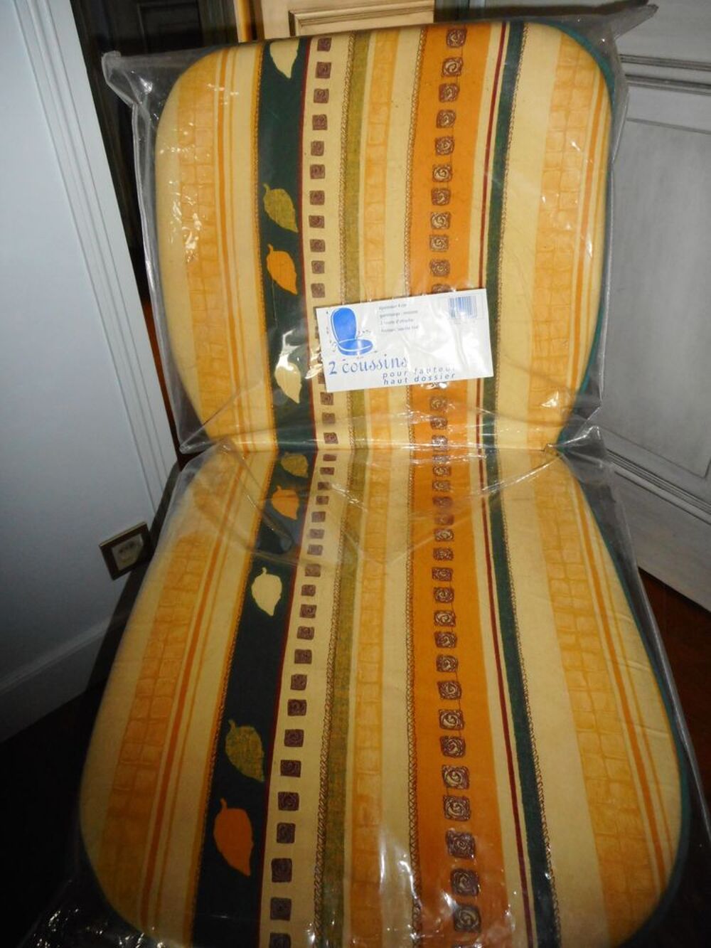 Lot 6 coussins chaises de jardin Jardin