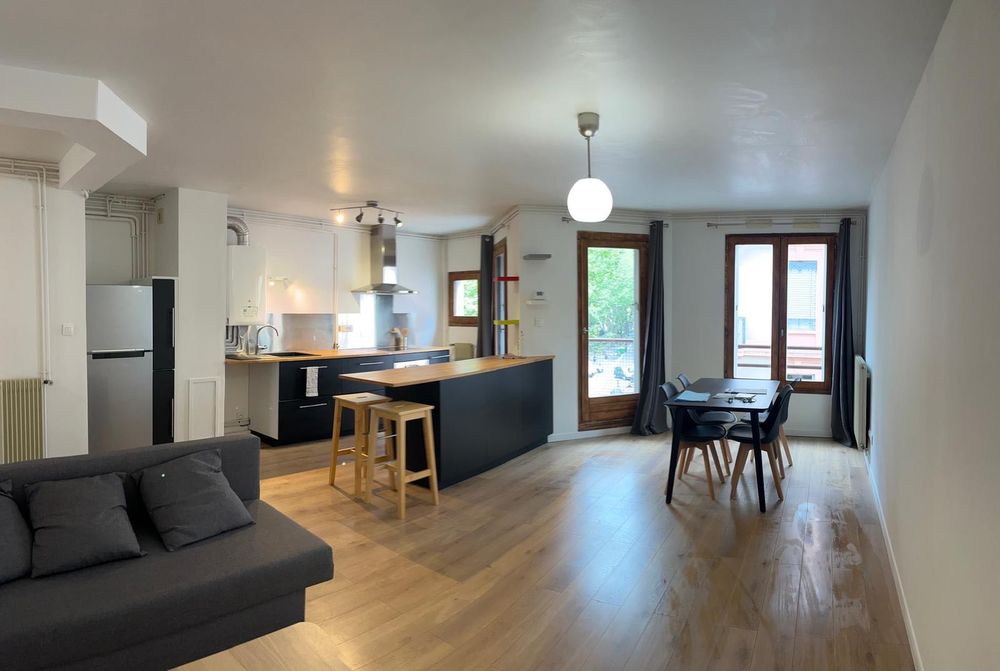 Vente Appartement T2 rénové avec balcon et place de parking Grenoble