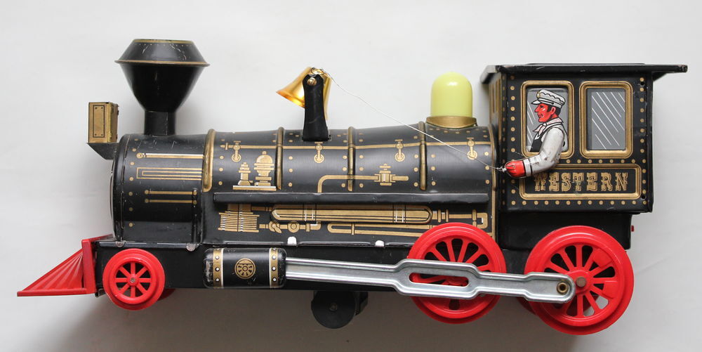 Locomotive MODERN TOYS TRADE MARK TOYS Western 1960 Jeux / jouets