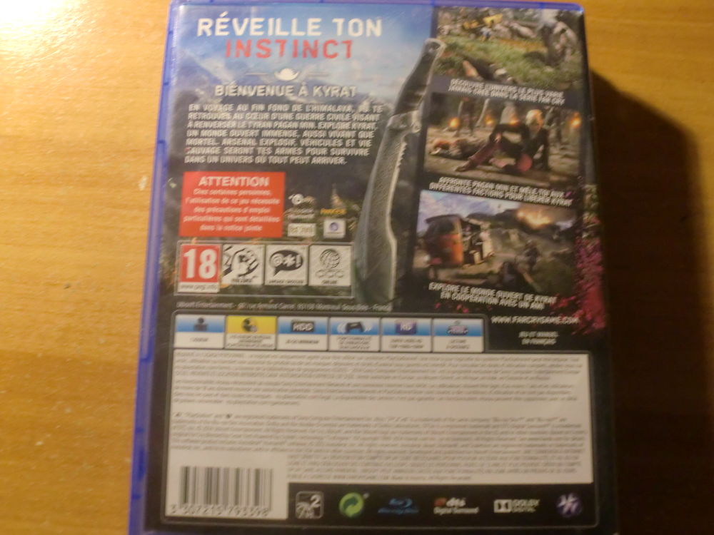 Jeu PS4 Far Cry 4 Consoles et jeux vidéos