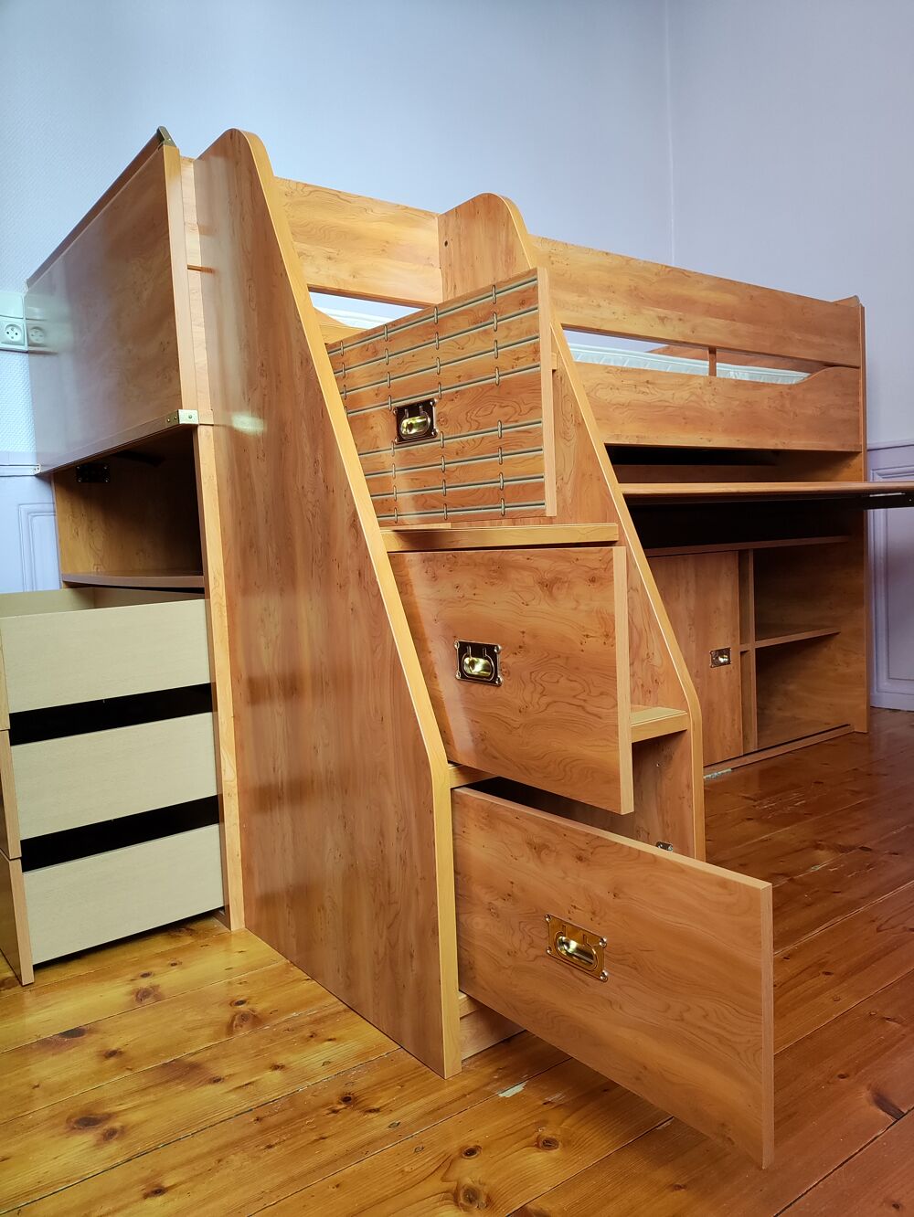 Lit Gautier+ matelas Mobilier enfants