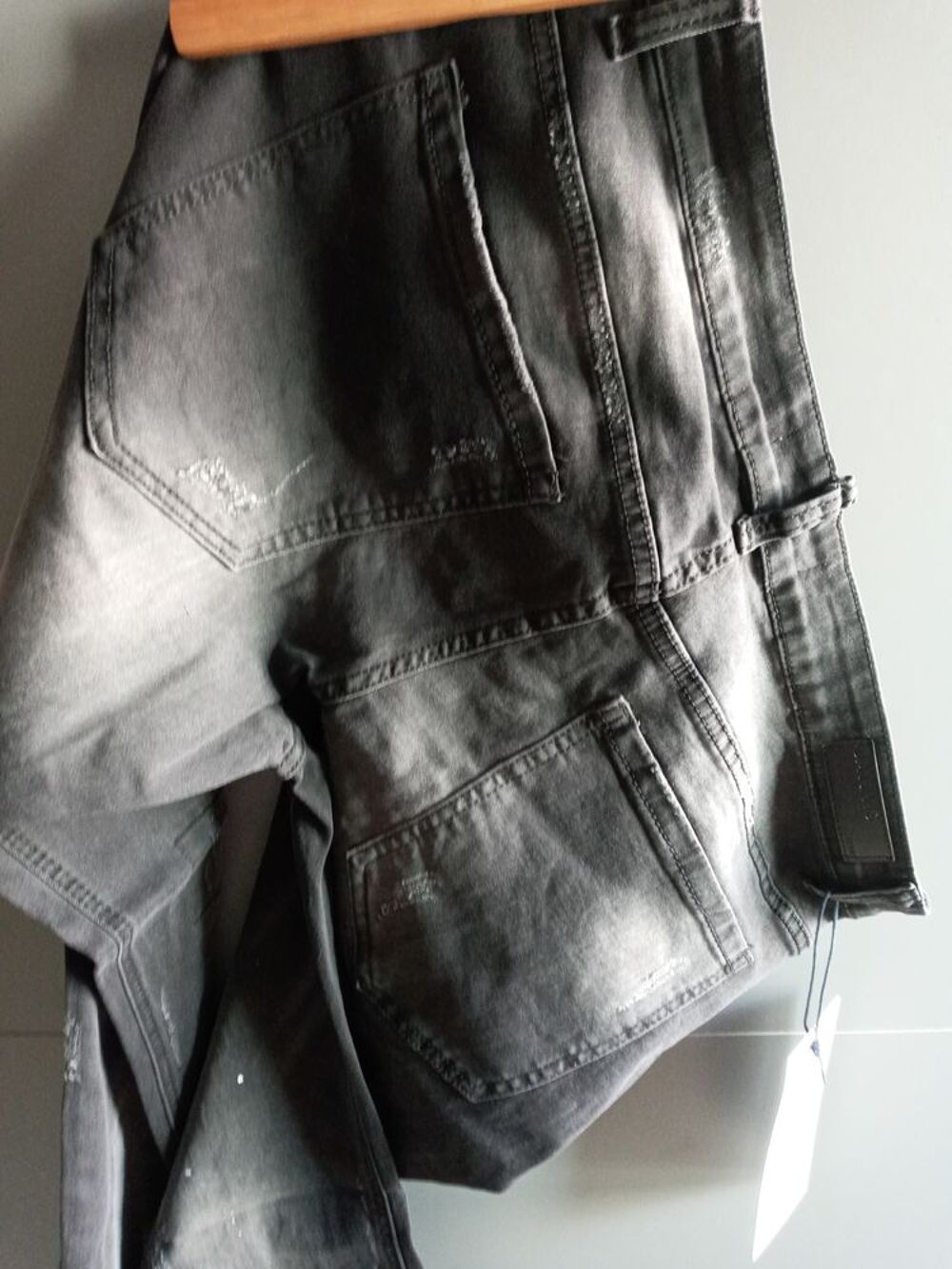 pantalons jeans cousus mains pour hommes toutes les tailles Vêtements
